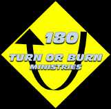 180 Turn Or Burn logo